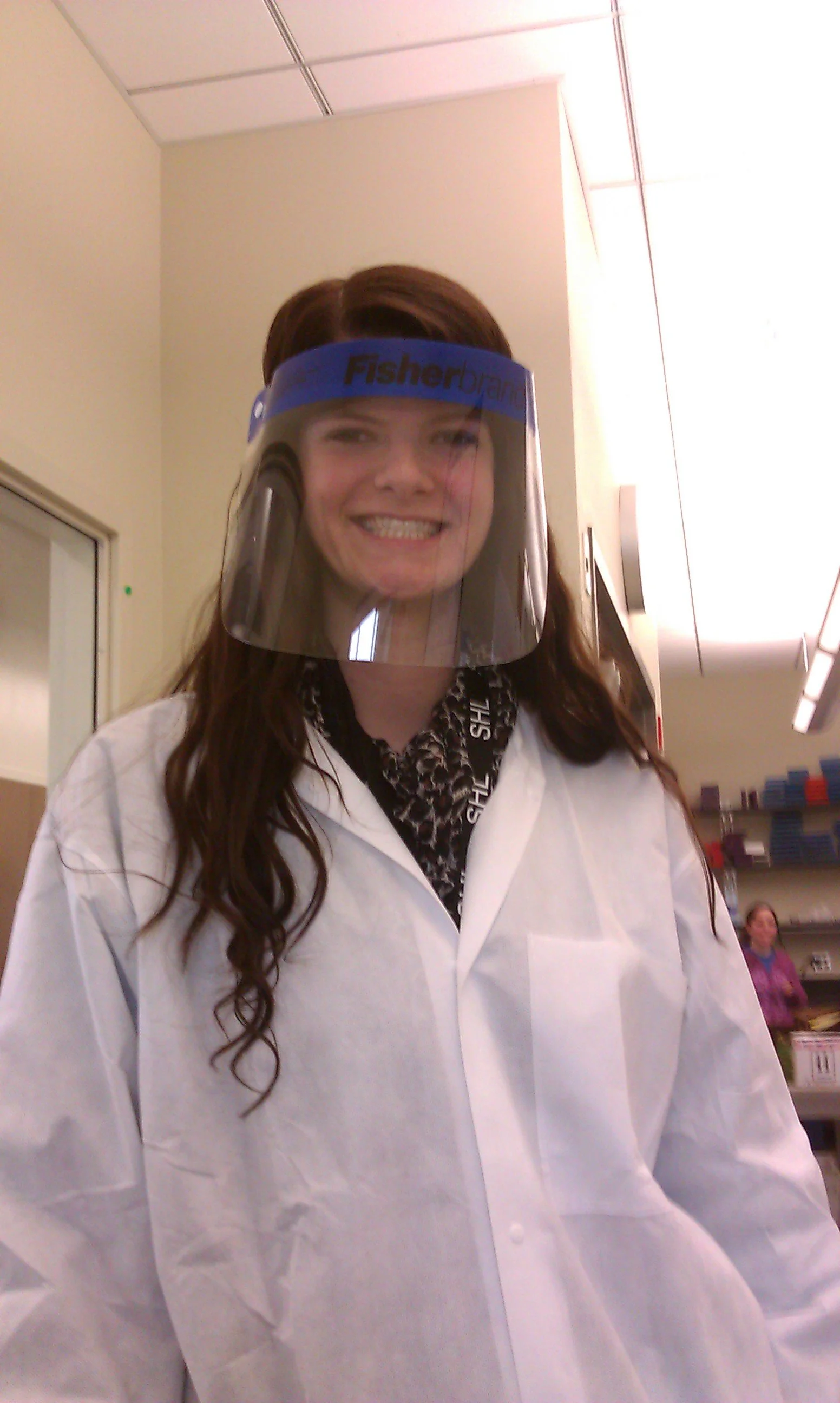 Chelsea Brooks in 2013 at the State Hygienic Laboratory.