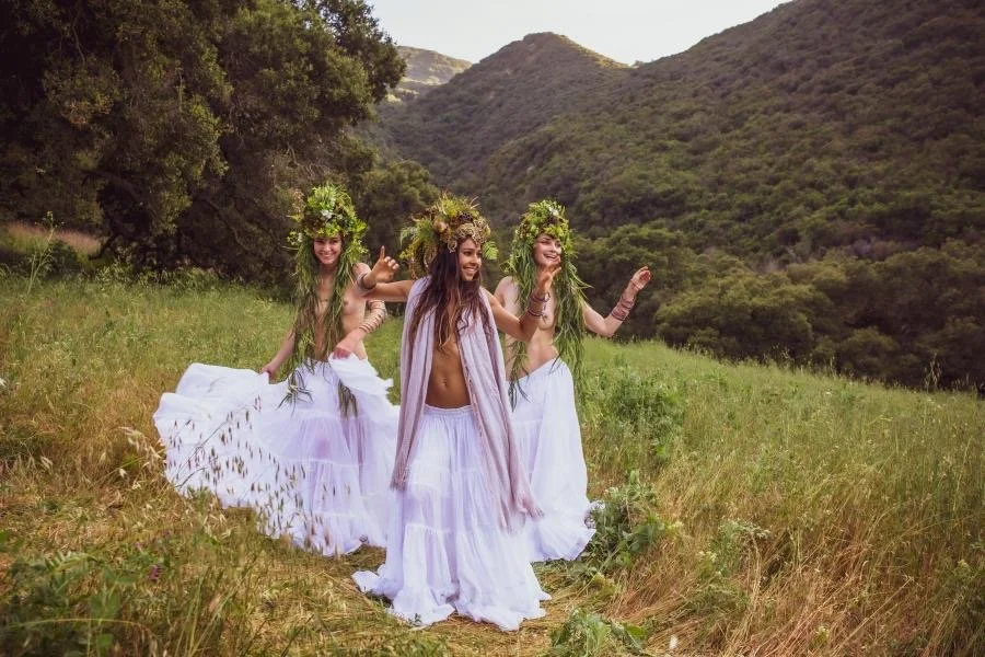 Dancers in the Field