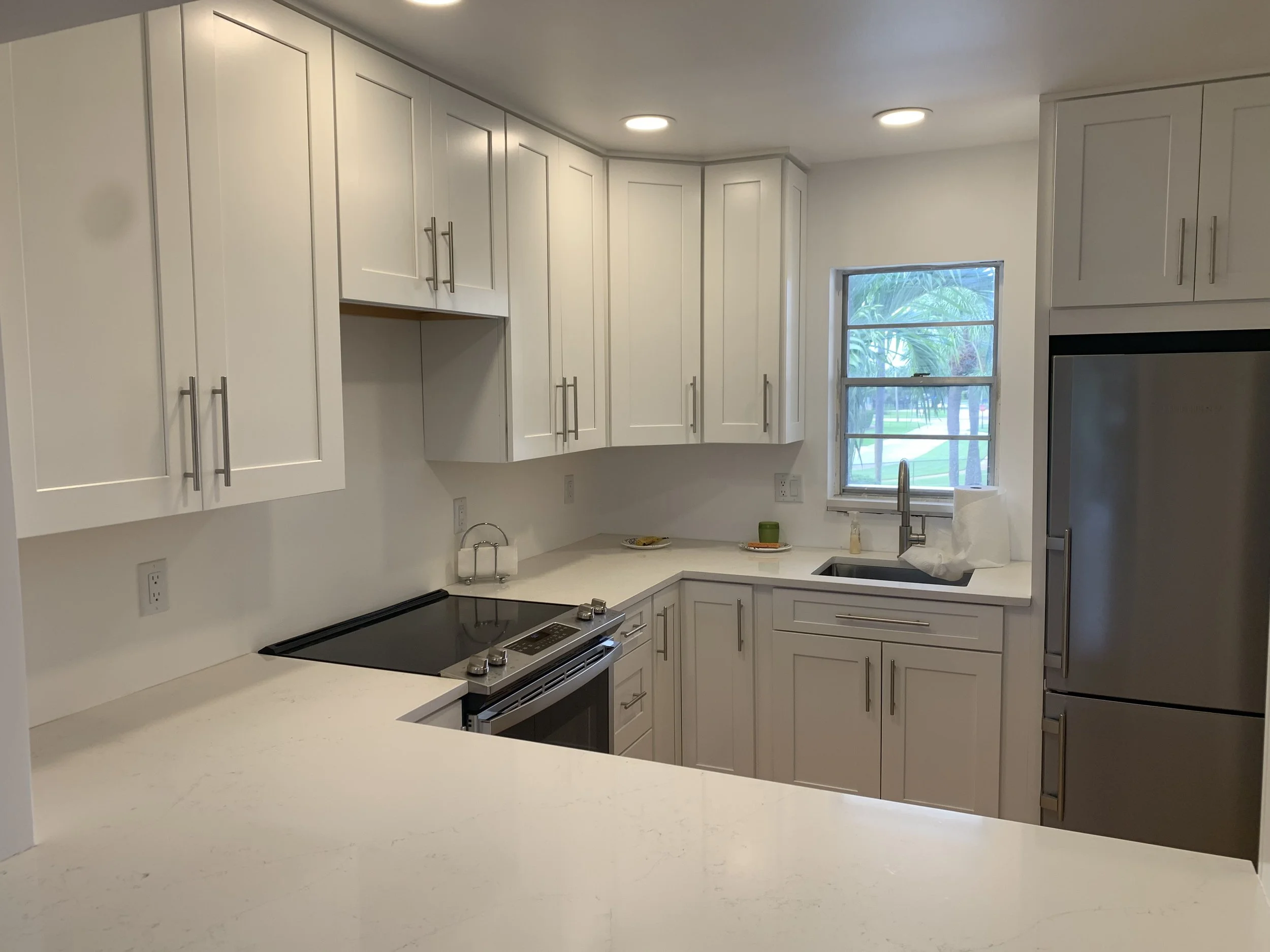 New Kitchen - Installed Cabinets & Appliances