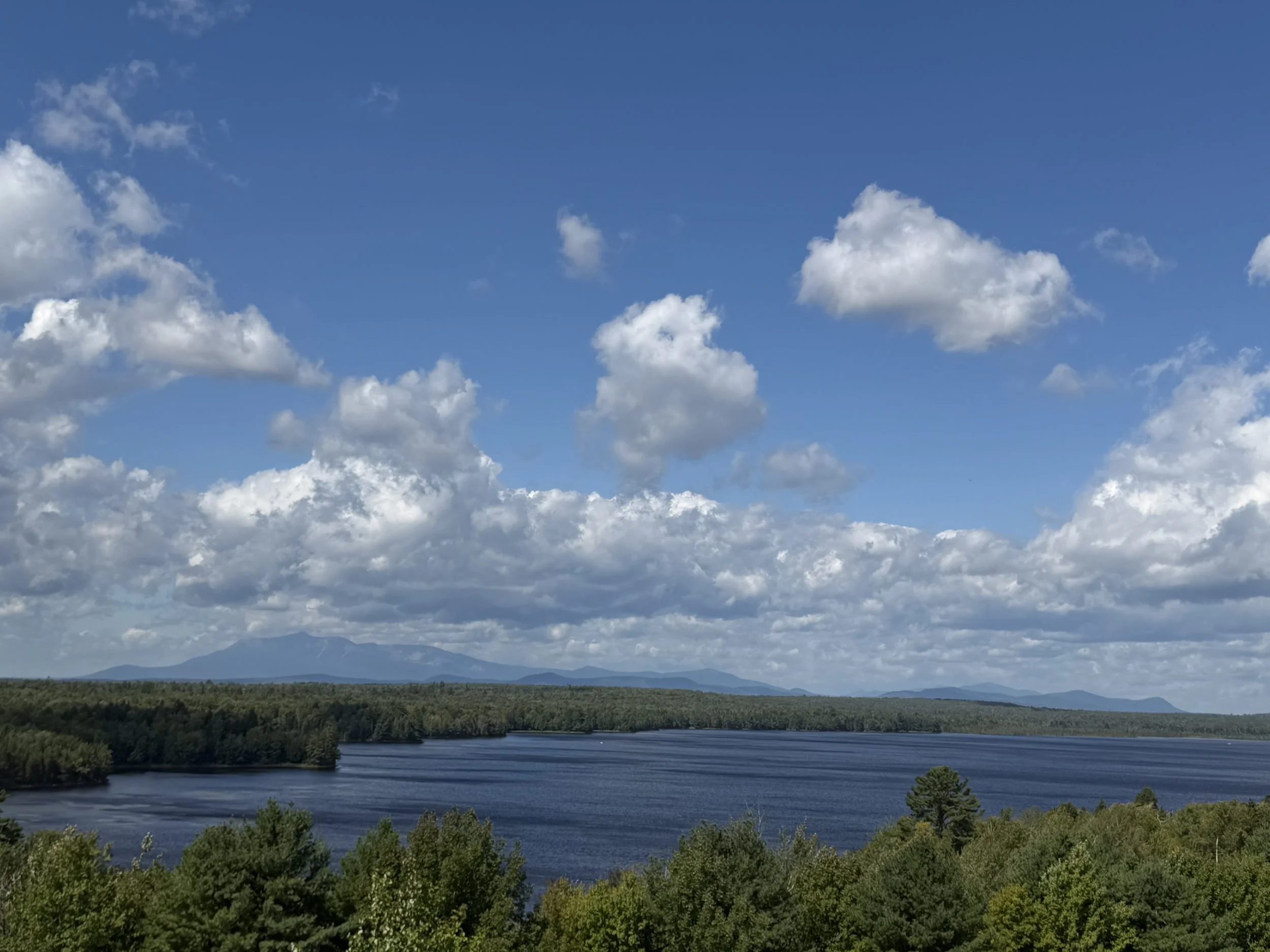 Mt. Katahdin and Surrounding Mountains