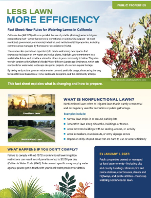 California Water Efficiency Partnership (CalWEP) • Non-Functional Turf Technical Assistance (2025), CA