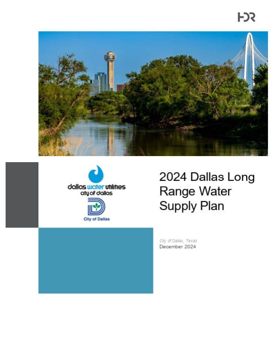Dallas Water Utilities • Long Range Water Supply Plan Update (2024), TX