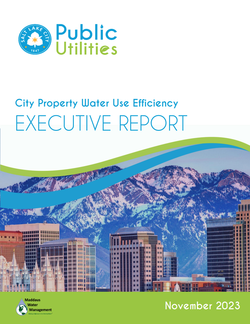 Salt Lake City Department of Public Utilities • Pilot Program for CII Water Audit and Fixture Replacement (2023), UT
