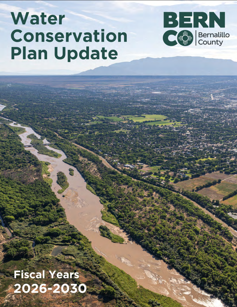 Bernalillo County • Fiscal Year 2026-2030 Water Conservation Plan Update (2025), NM
