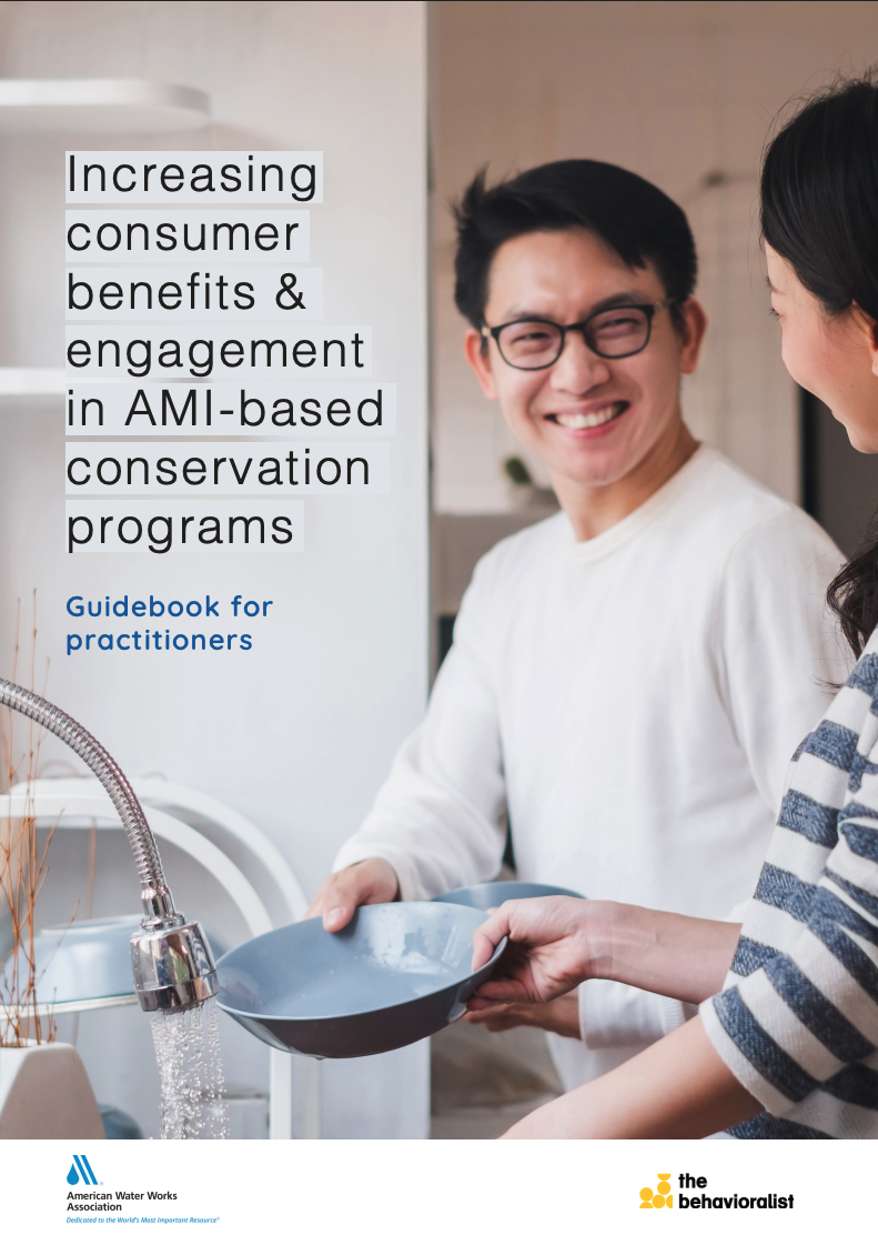 Increasing Consumer Benefits &amp; Engagement In AMI-Based Conservation Programs, Report and Guidebook 2022