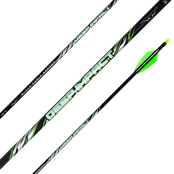 Custom Deep Impact Arrows  - Black Eagle Arrows