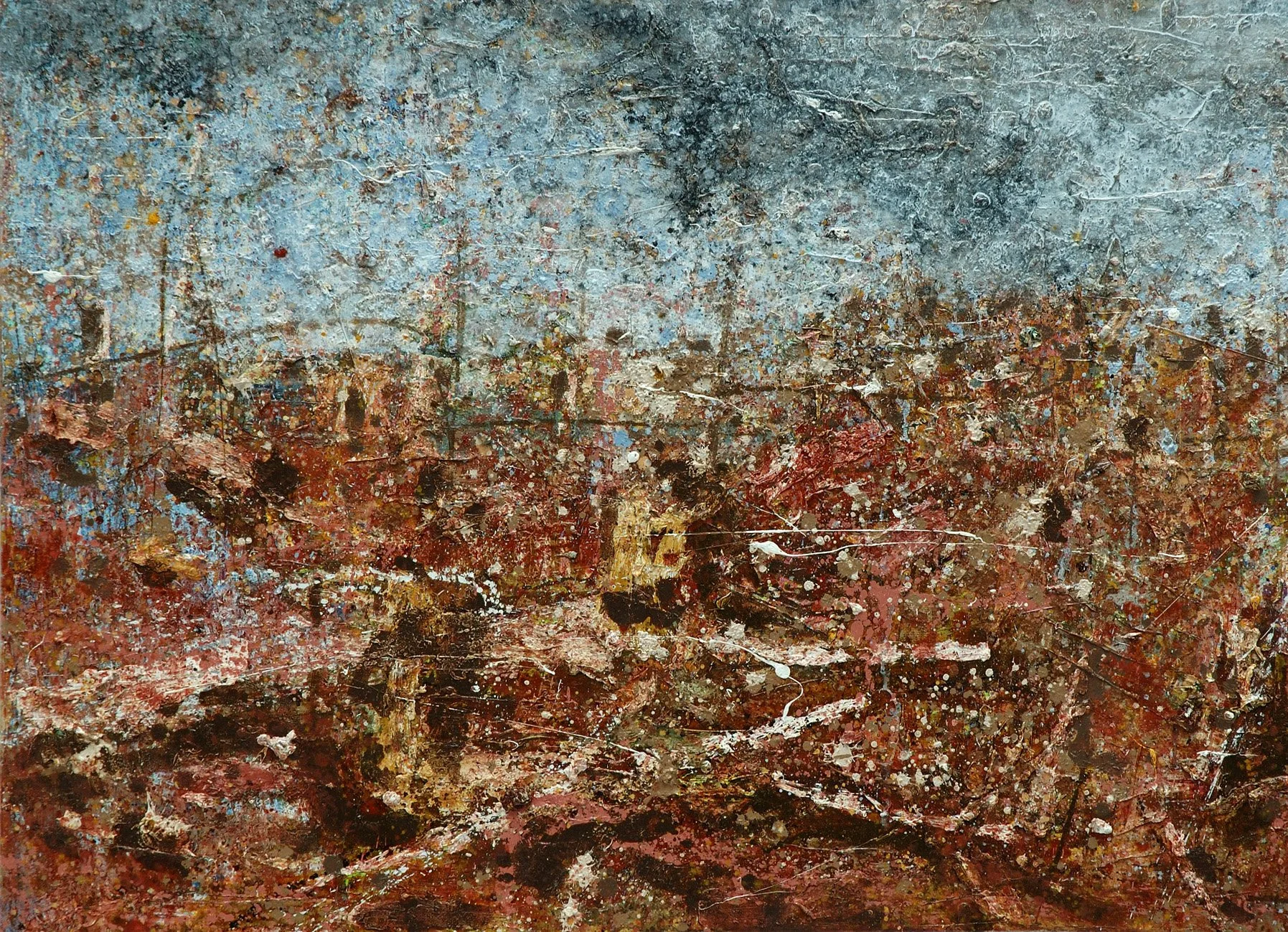 No Man's Land, 2005, huile sur toile, 81x130 cm