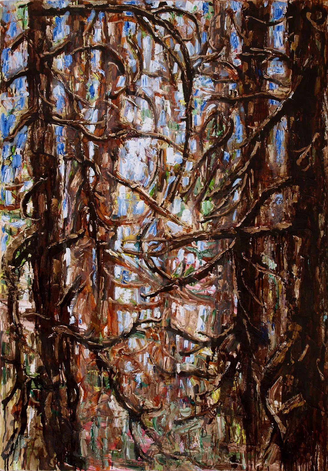 Passage, 2012, huile sur toile, 116x81