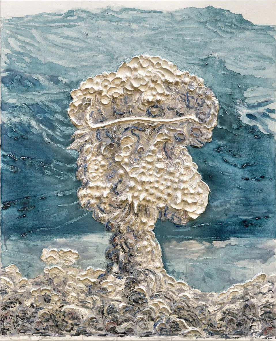 Priscilla, 2015, huile sur toile, 100x81 cm 