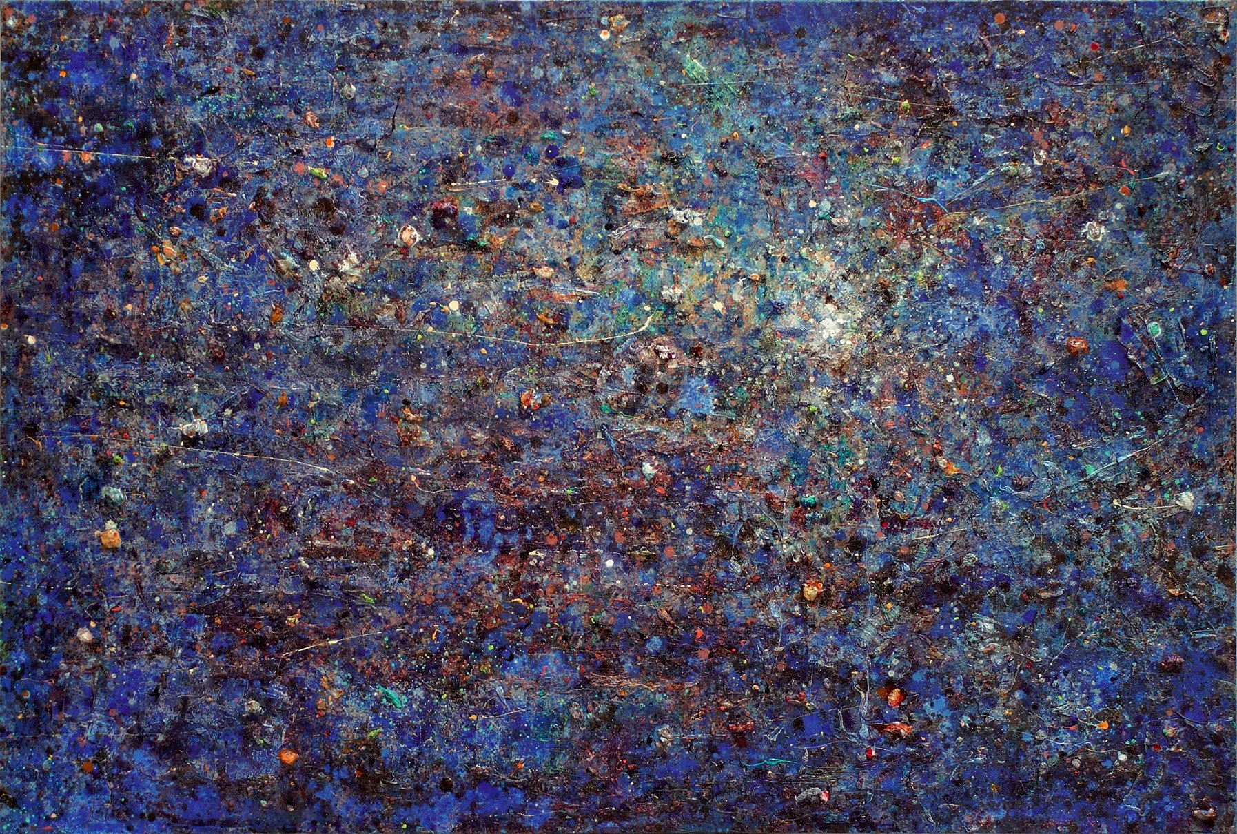 Per i tuoi occhi, 2005, huile sur toile, 115x170 cm