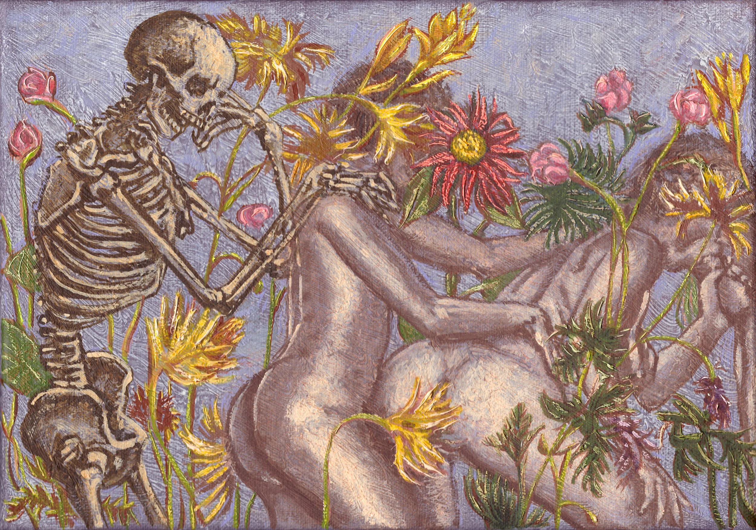 Floréal, 2017, huile sur toile, 19x27,5 cm