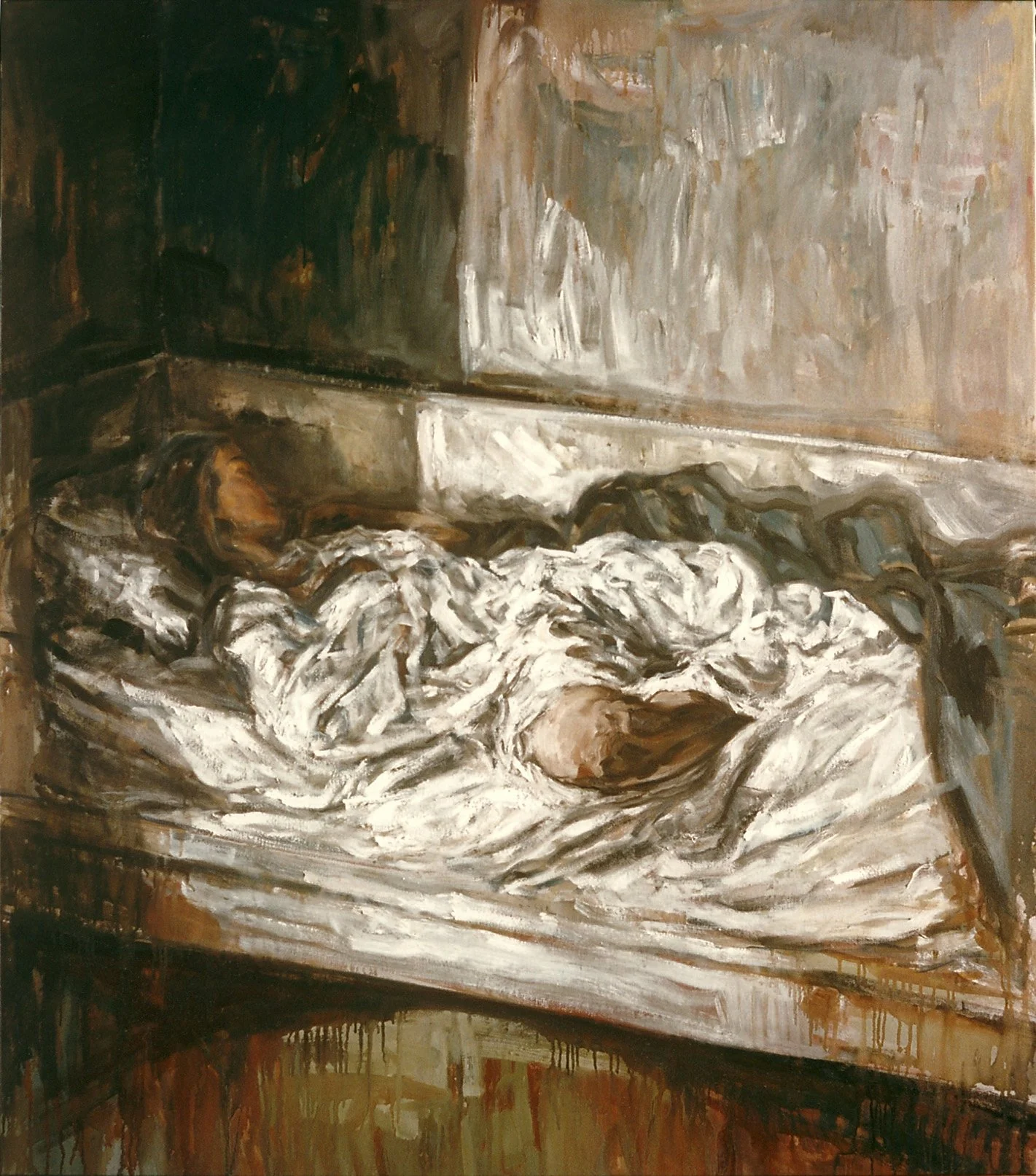 Alessandra, 1994, huile sur toile, 130x115 cm