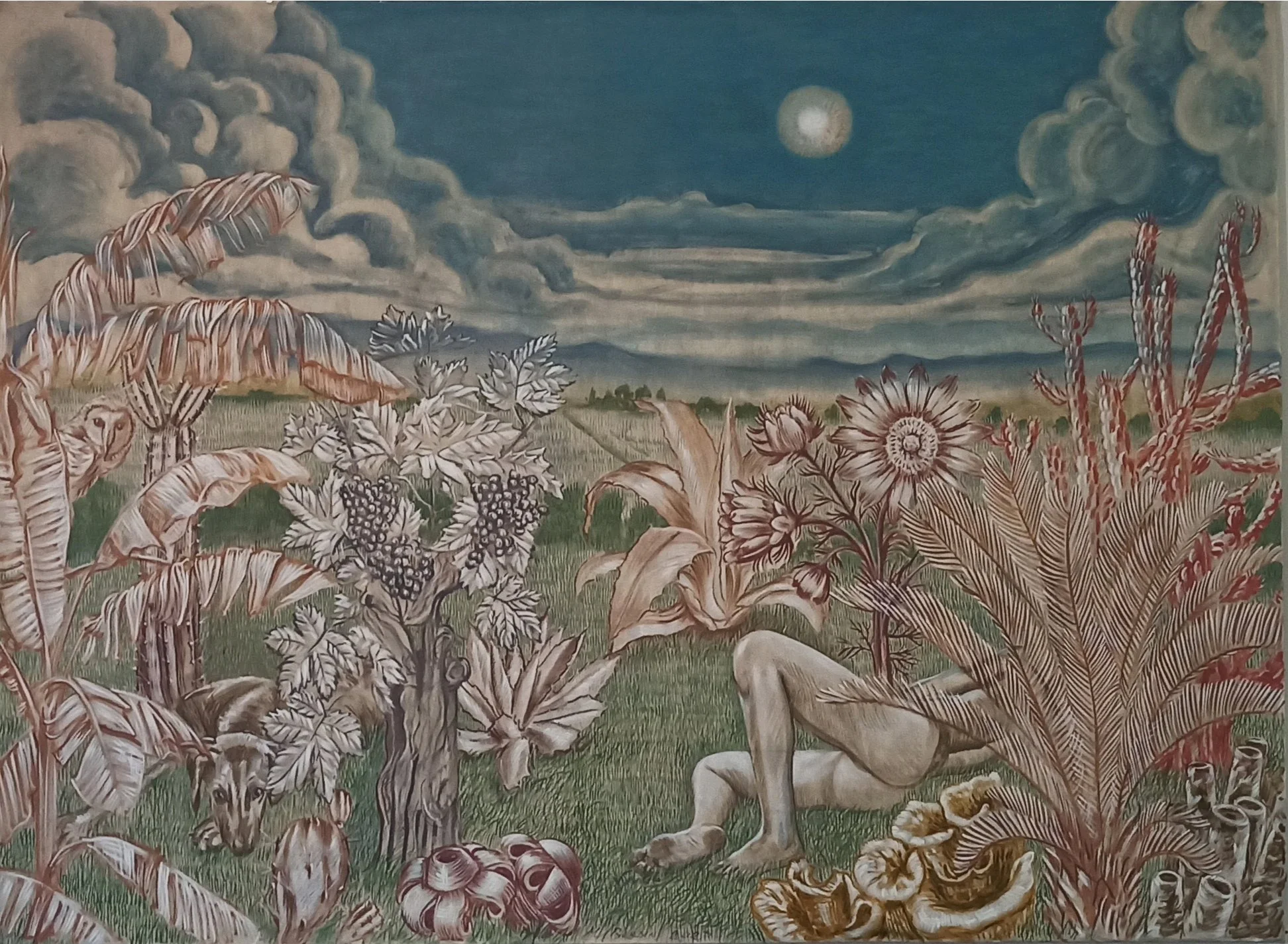 Strongoli, 2023, huile sur toile, 160 x 200 cm