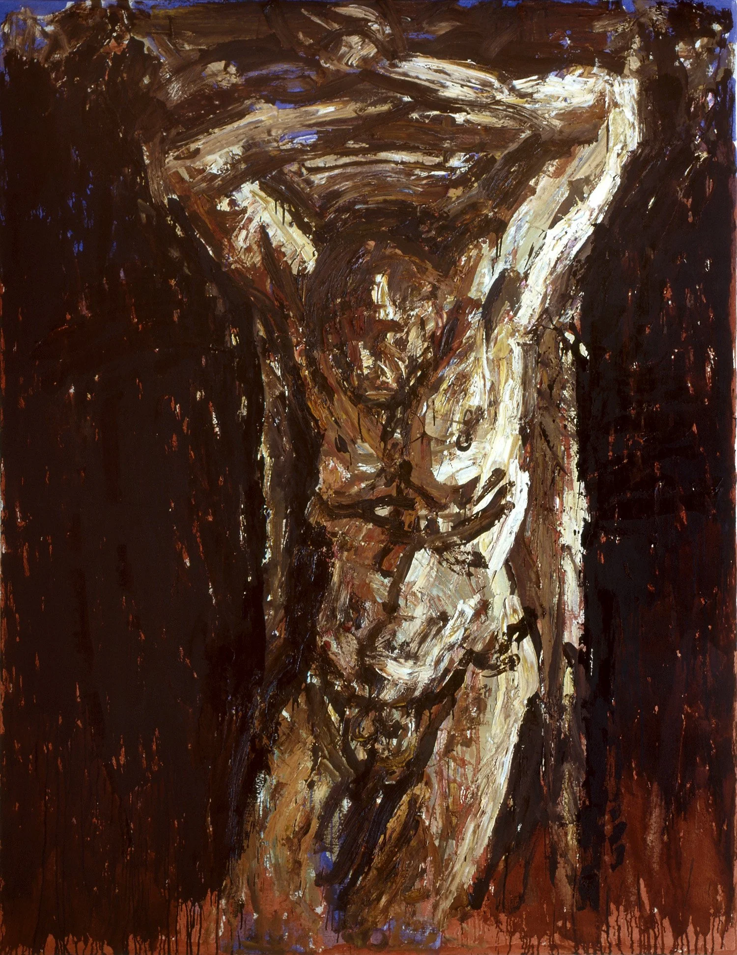 Grande Crucifixion, 2001, huile sur toile, 183,5x139,5 cm
