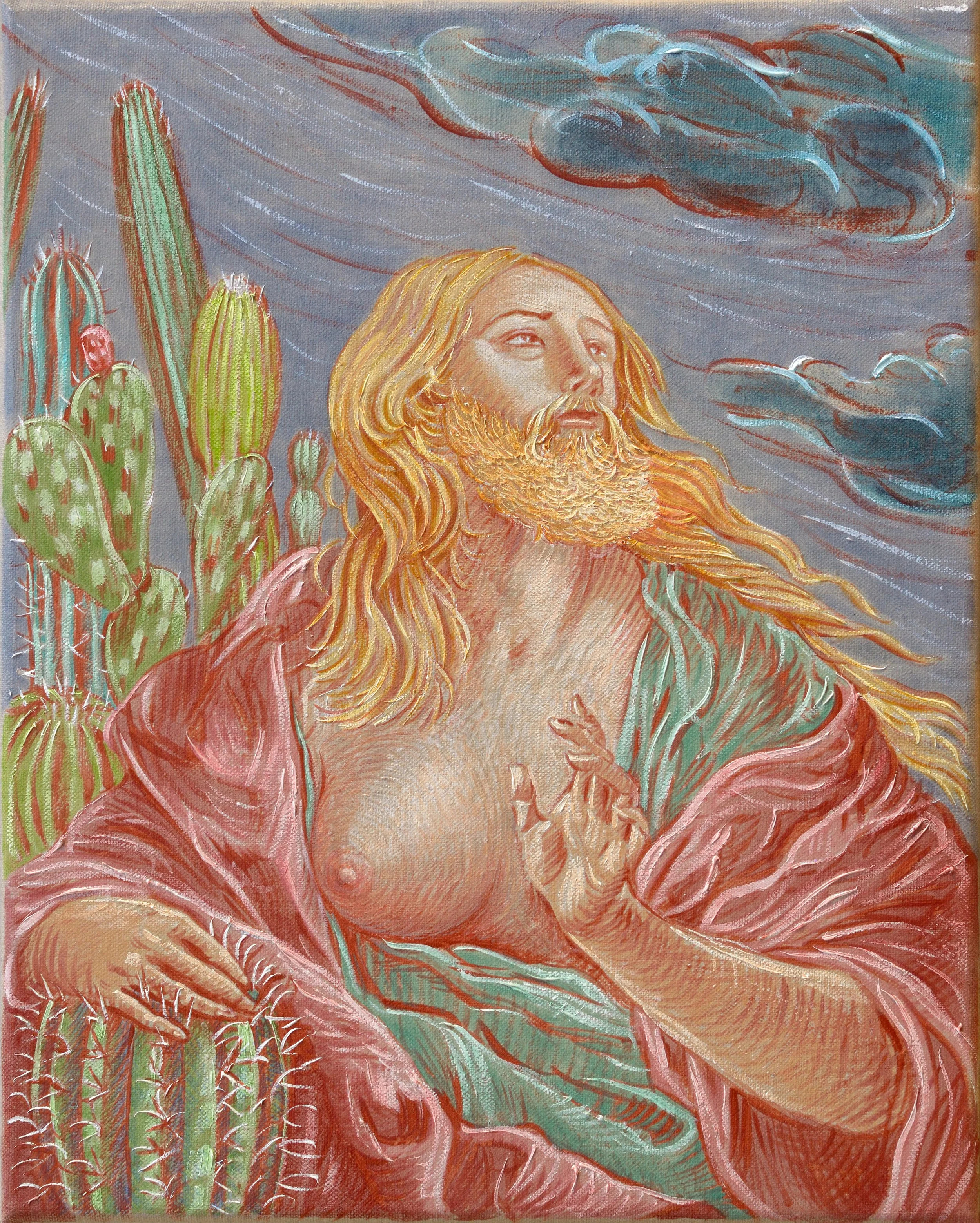 Maddaleno, 2021, huile sur toile, 41x33 cm