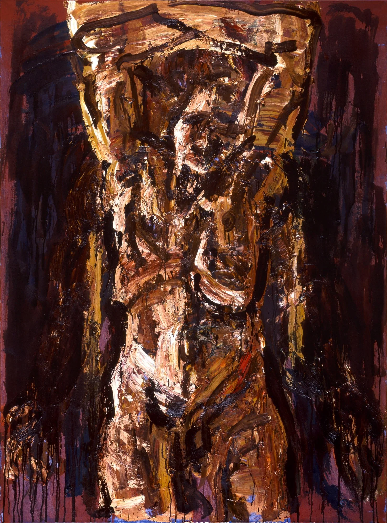 Martyr I, 2001, huile sur toile, 130x97 cm
