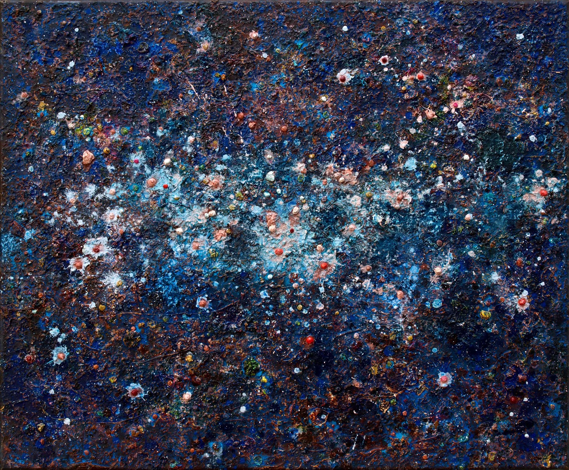 Voie lactée, 2010, huile sur toile, 54x65 cm