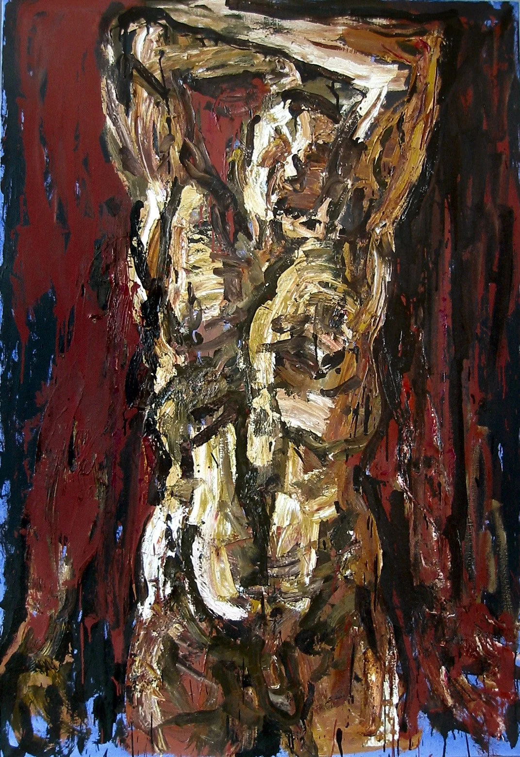 Martyr II, 2001, huile sur toile, 130x89 cm