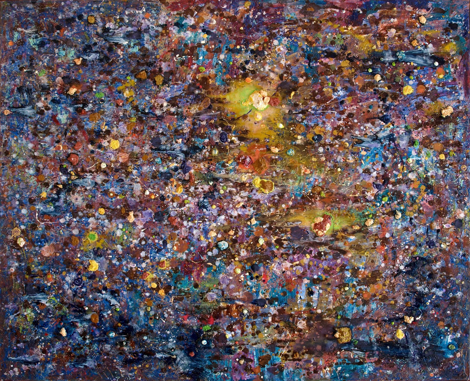 Stars, 2010, huile sur toile, 81x100 cm
