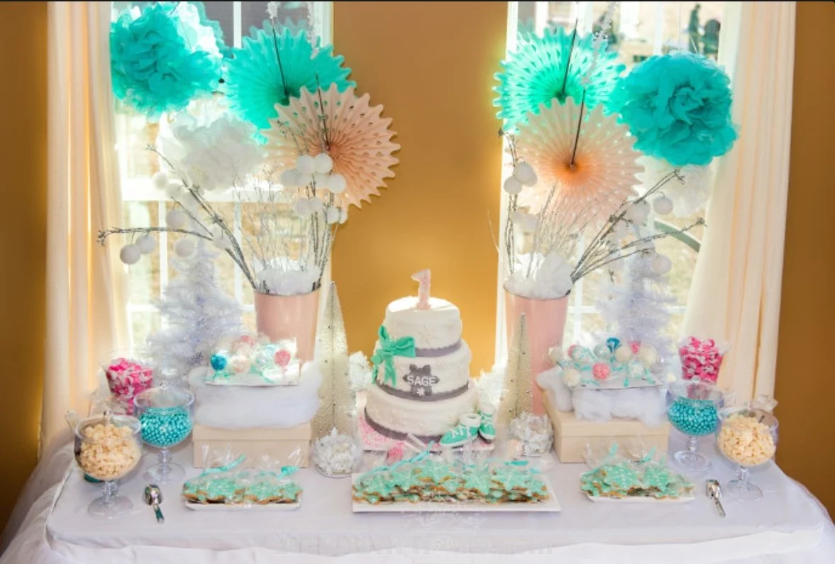 Sage's Winter Onederland First Birthday