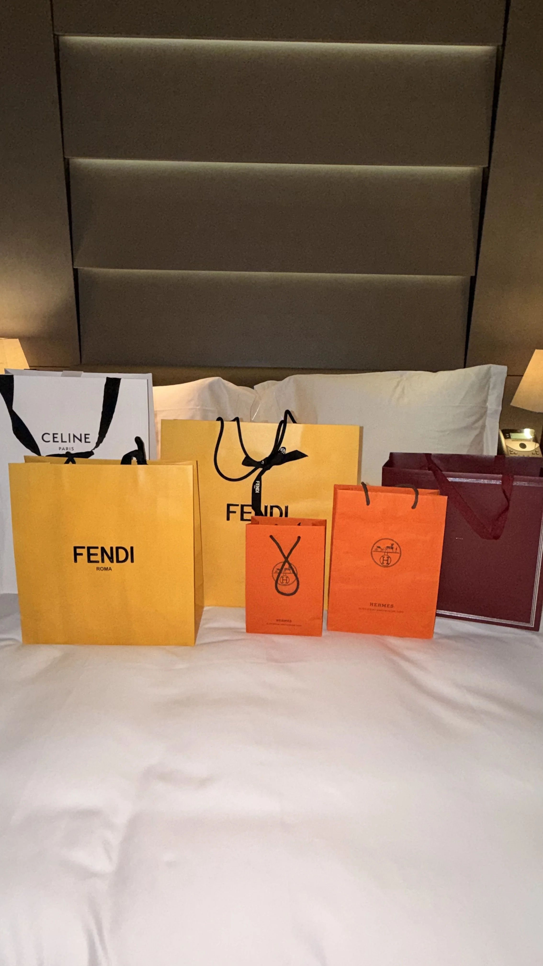 End of day at the Armani Hotel. Milan did not hold back. Neither did we.