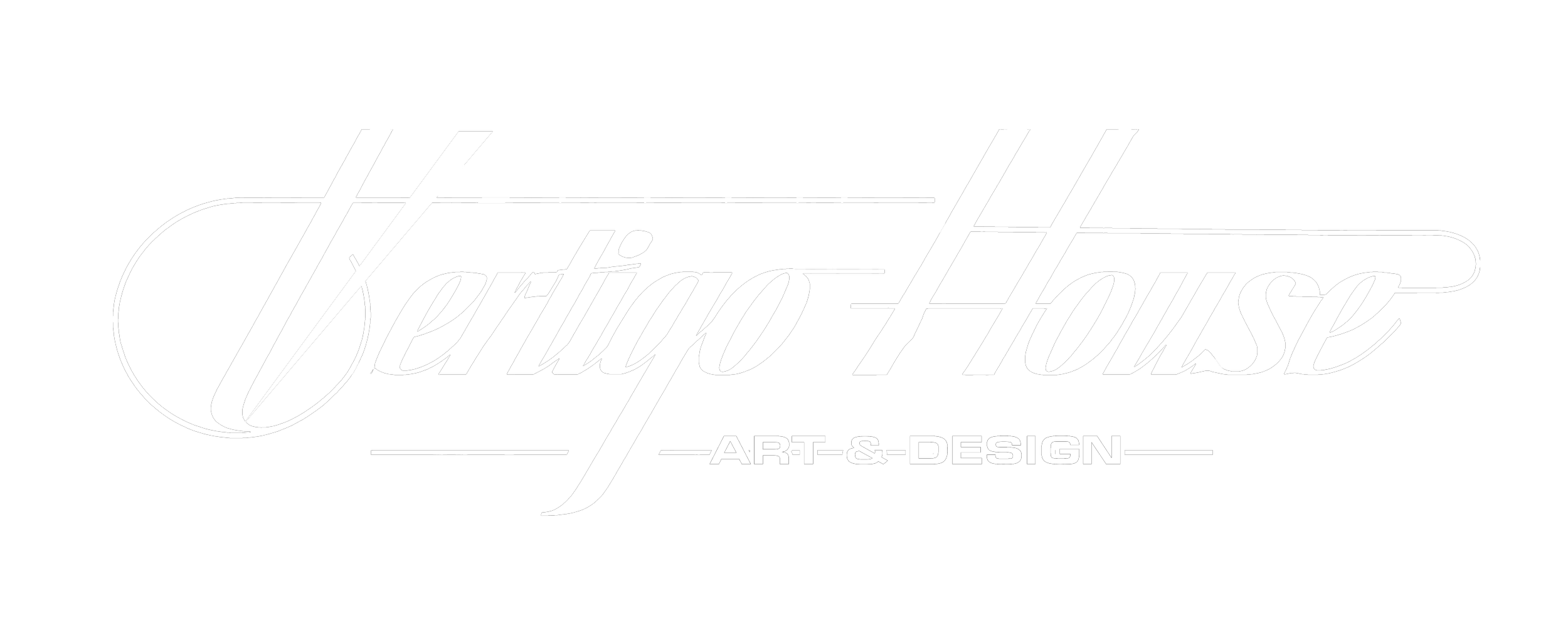 Black background with white text reading 'Oberio House Art & Design' in a stylized cursive font.
