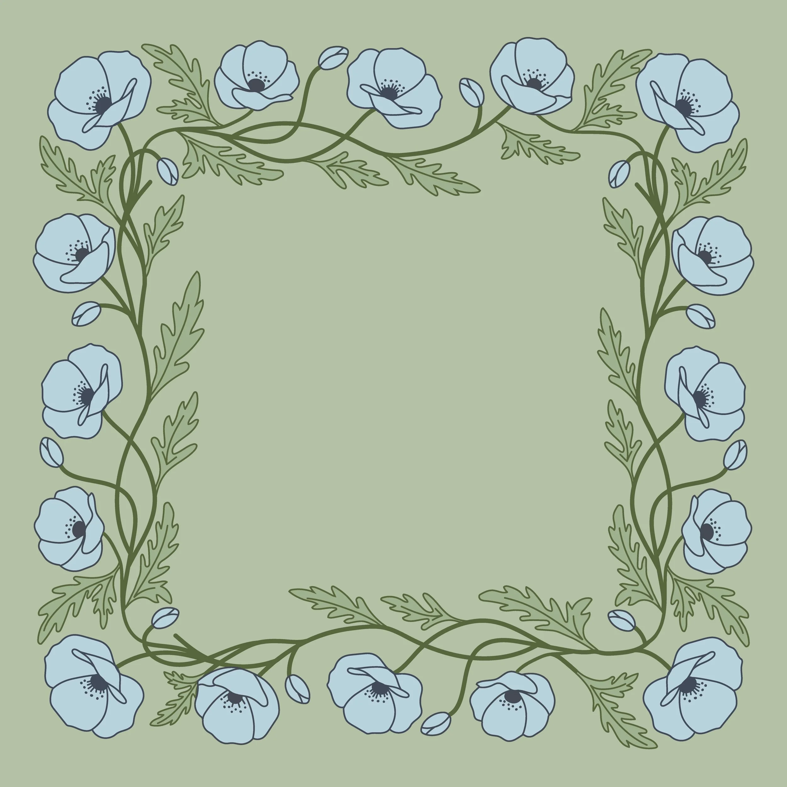 mat-2-flower-border-green-background.jpeg