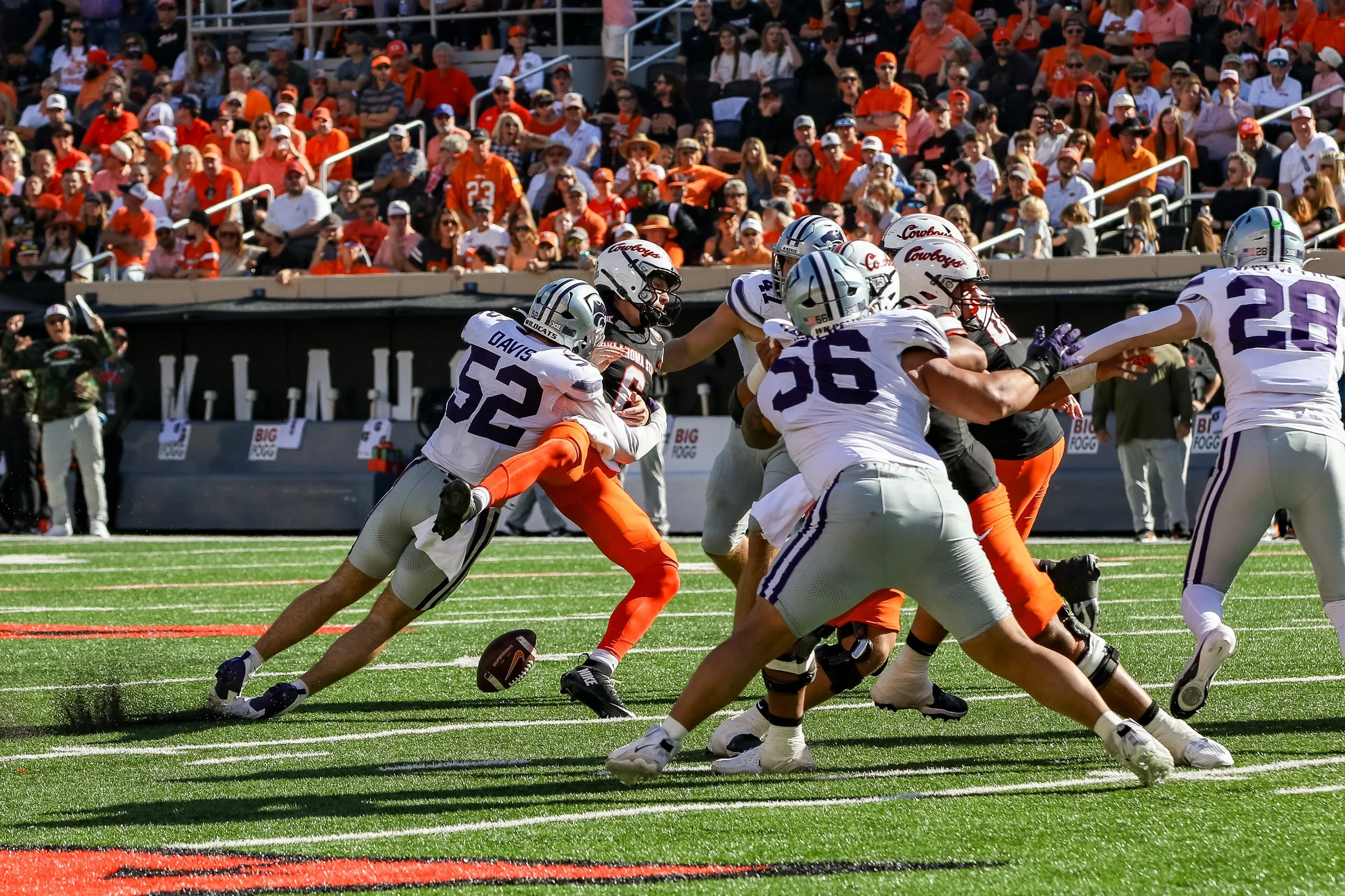 Turnovers burn OSU's chances of win against Kansas State