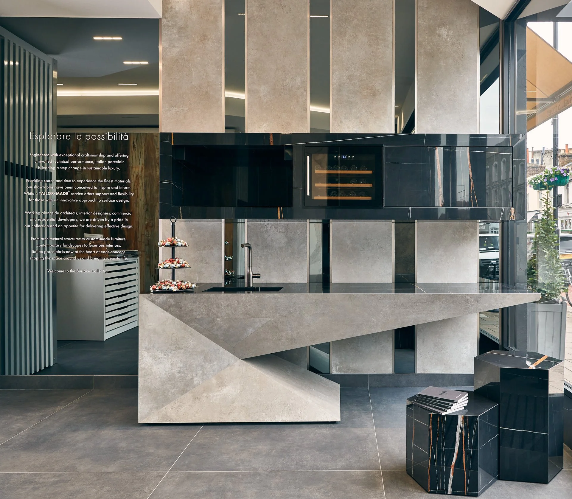 Porcelain Tiles Wimbledon - photo Marco Joe Fazio SPACE