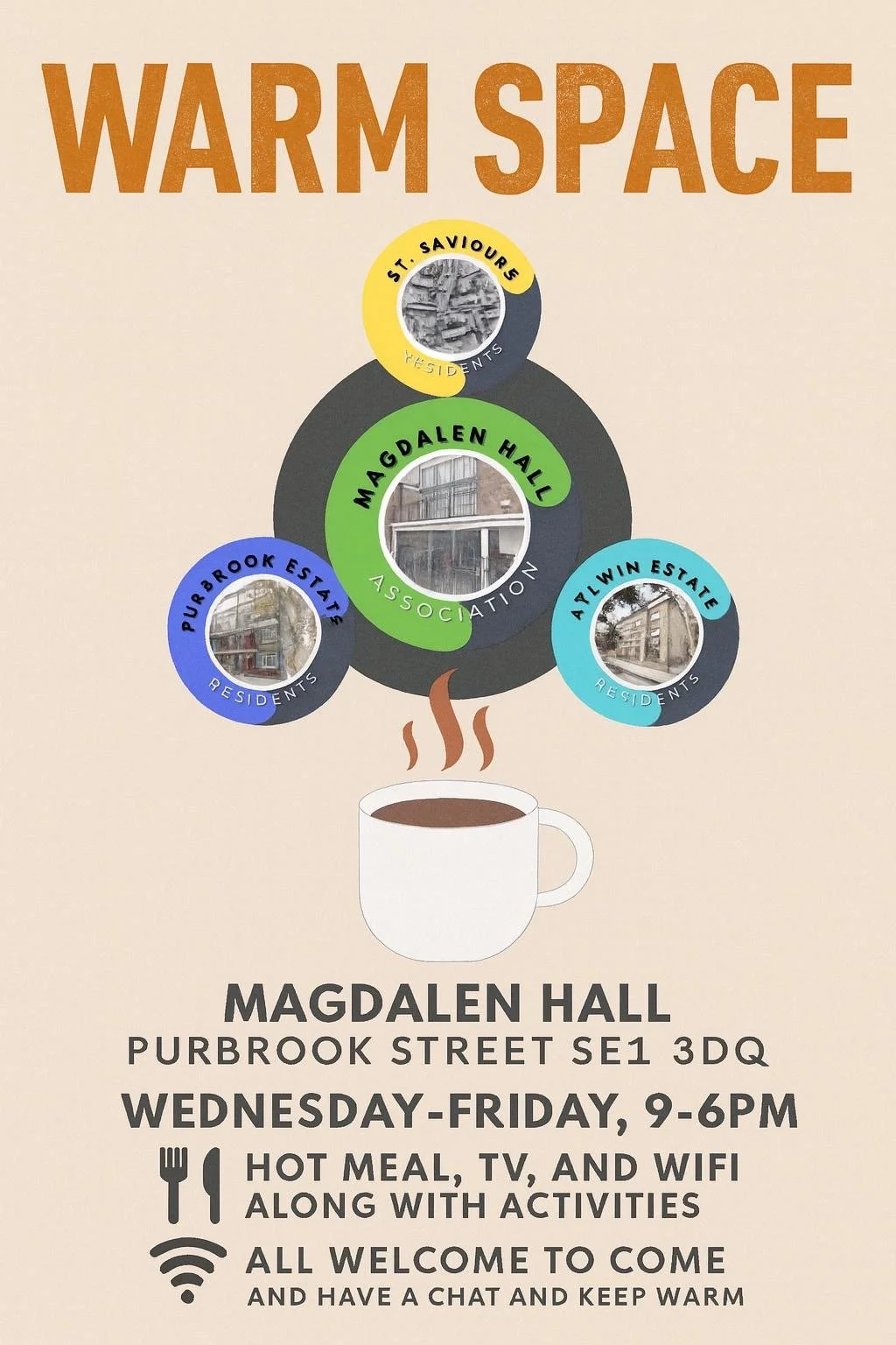 Warm Space at Magdalen Hall 