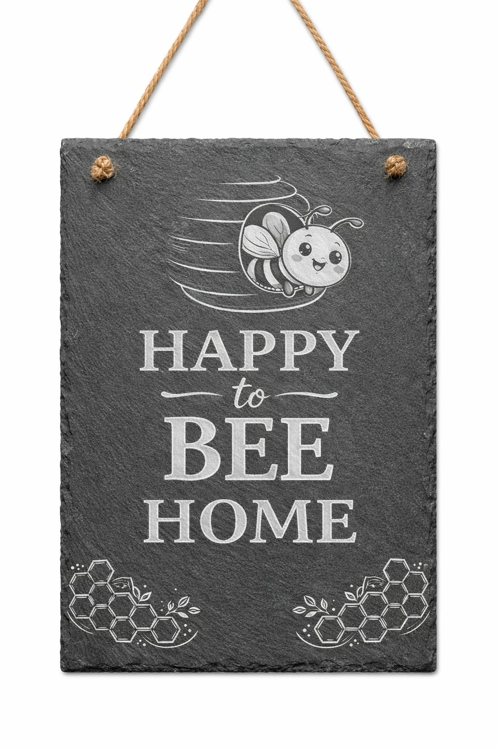 Cute and slightly punny, this design is sure to create "buzz" with clients that love gardening or nature.