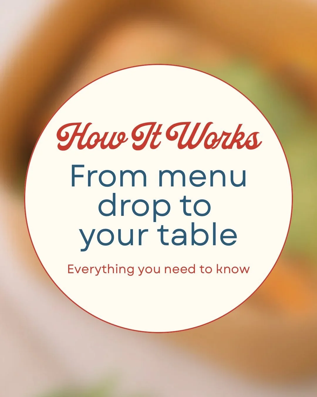 Real food &amp; real convenience.
Here&rsquo;s how it all works.