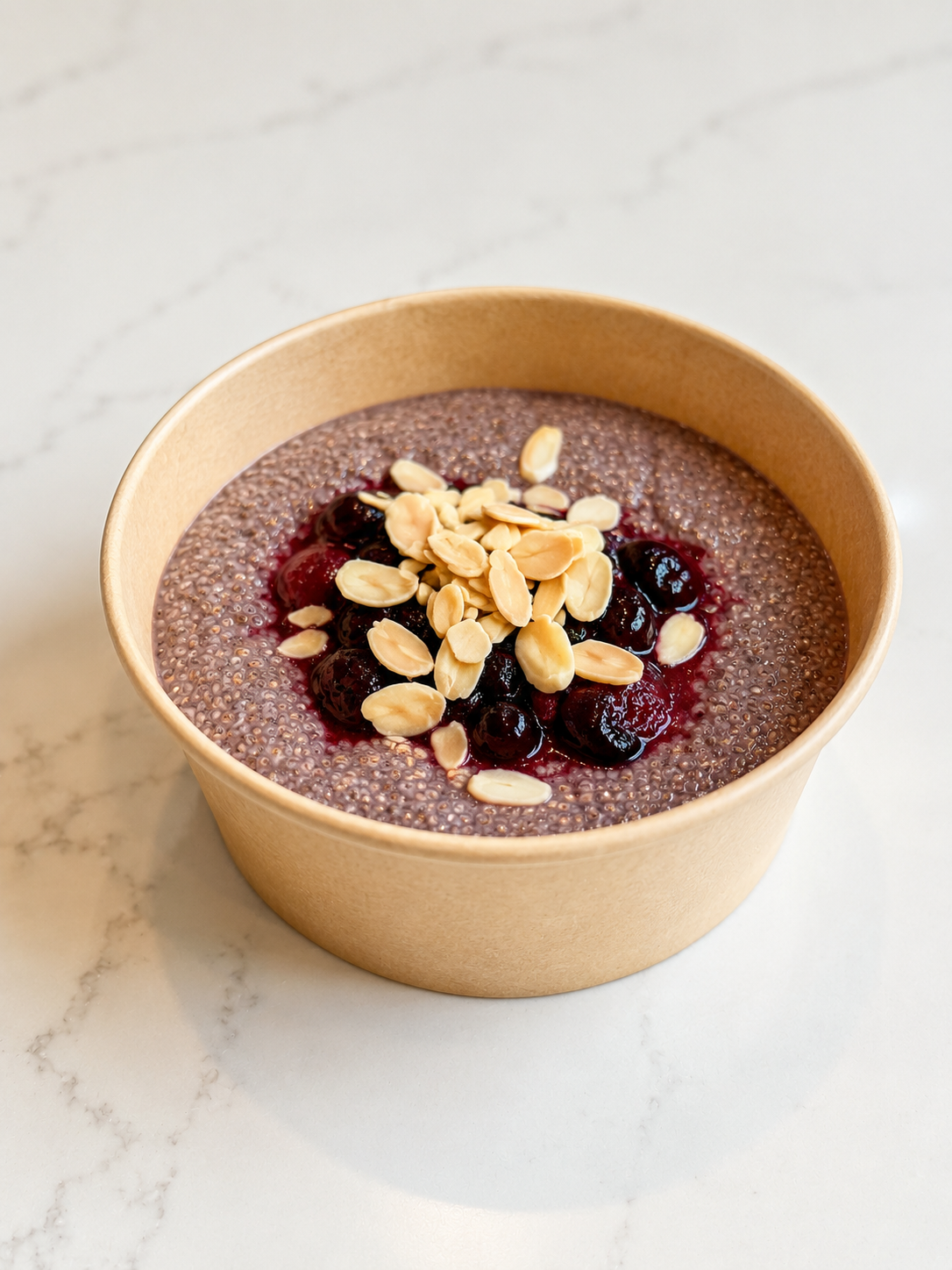 Cherry Cardamom Chia Pudding (Serves 1)