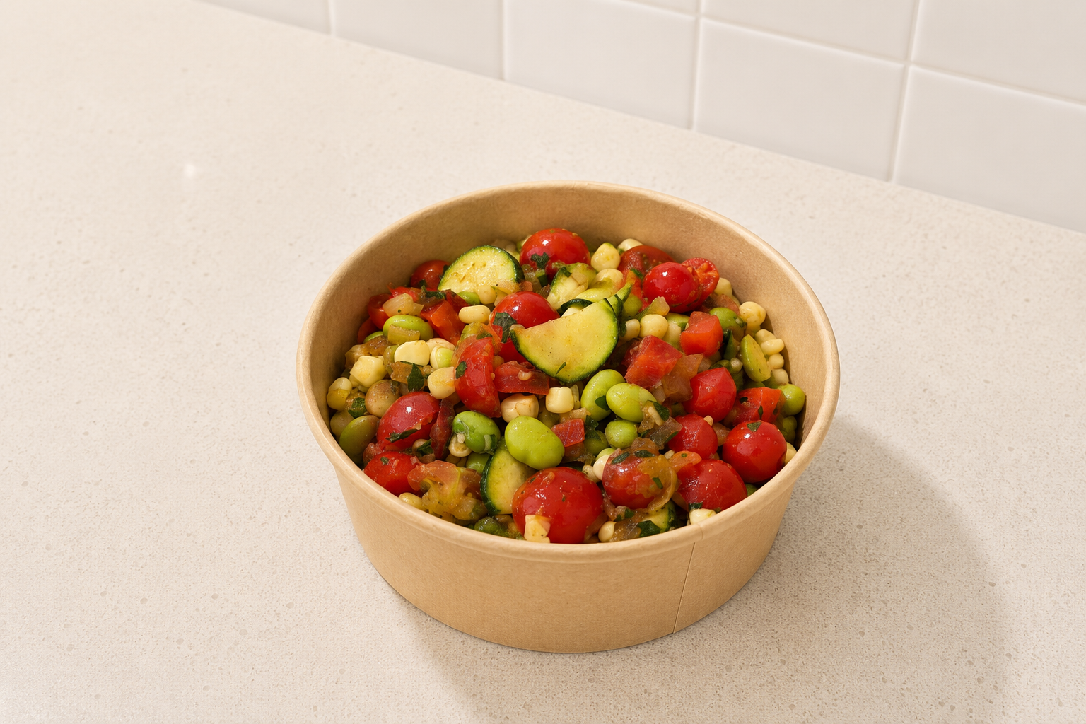Side: Summer Succotash [v] (3 Servings)