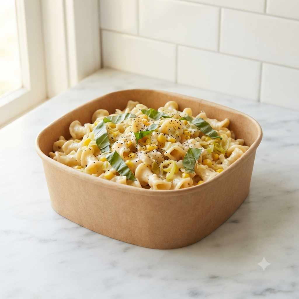 Family Style: Sweet Corn Miso Carbonara