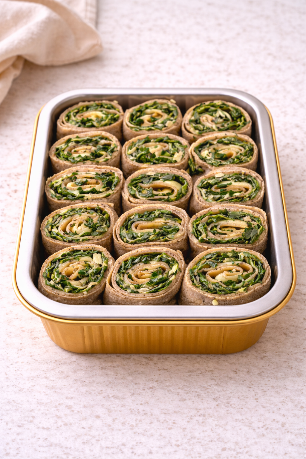 Buckwheat Crêpes with Spinach & Comté  (Serves 3)