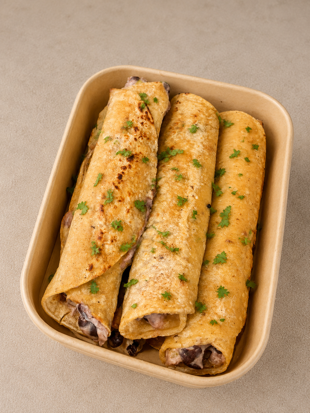 Little Plate: Creamy Black Bean Taquitos  [vg] (Quantity 6)