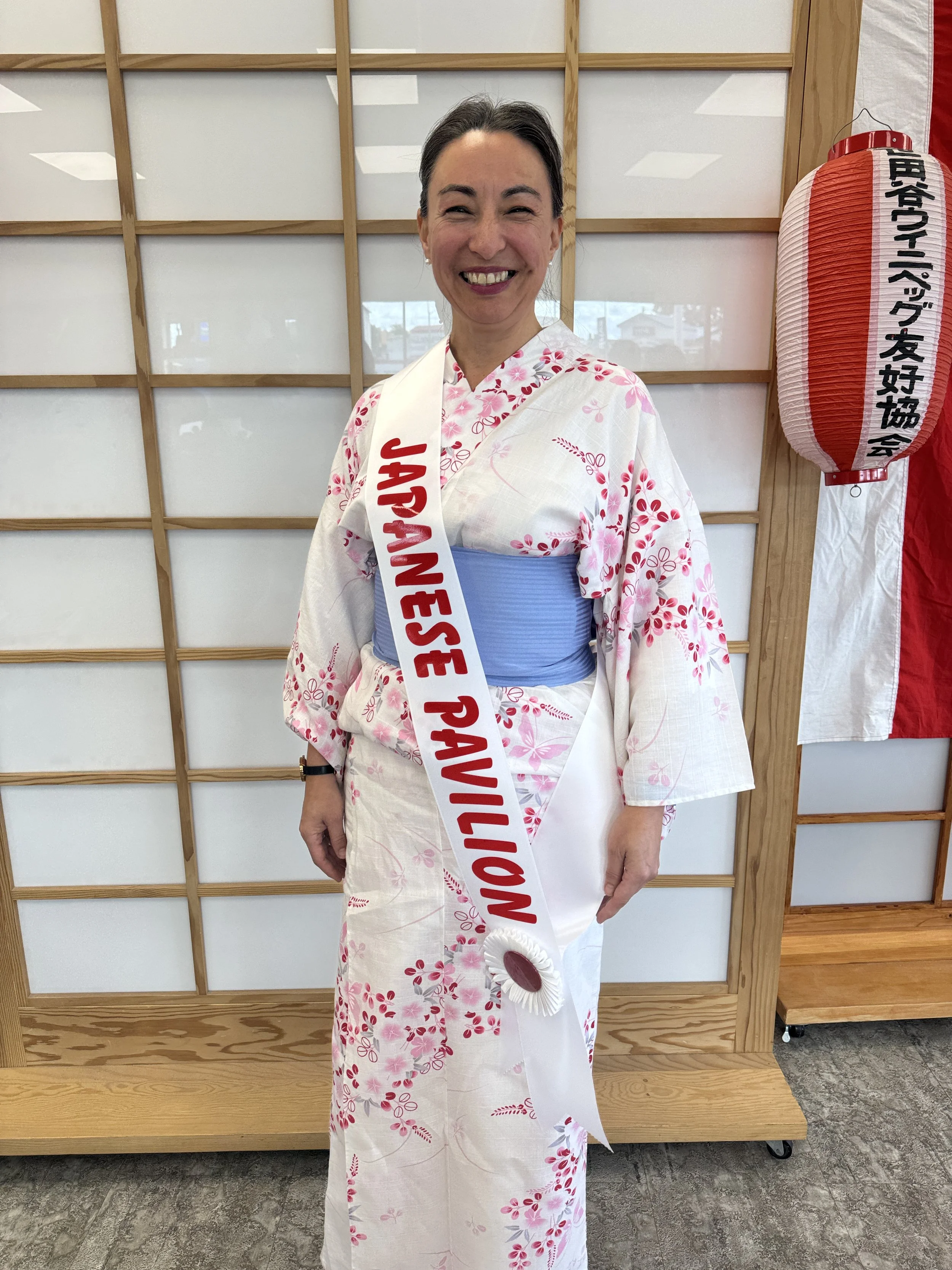 Janet in Traditional Japanese Kimono