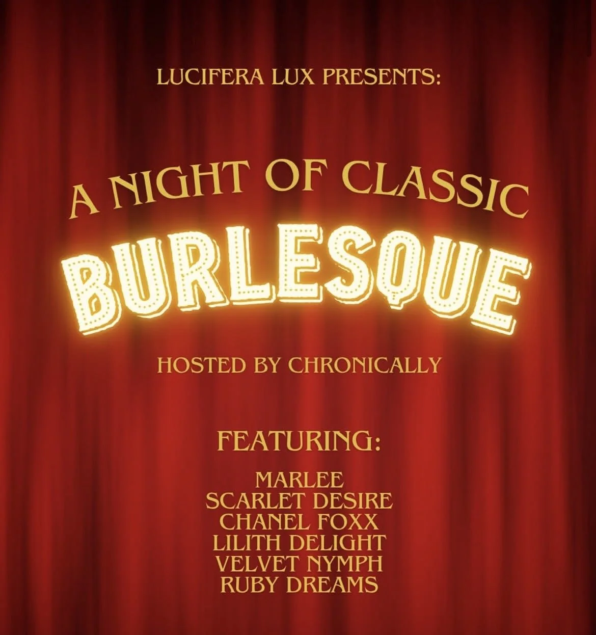A Night of Classic Burlesque 