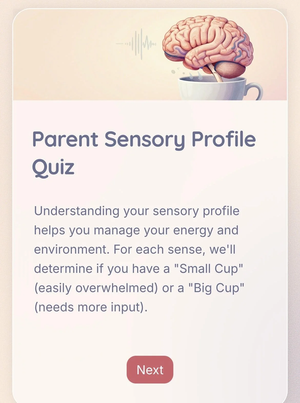 Sensory Profiles