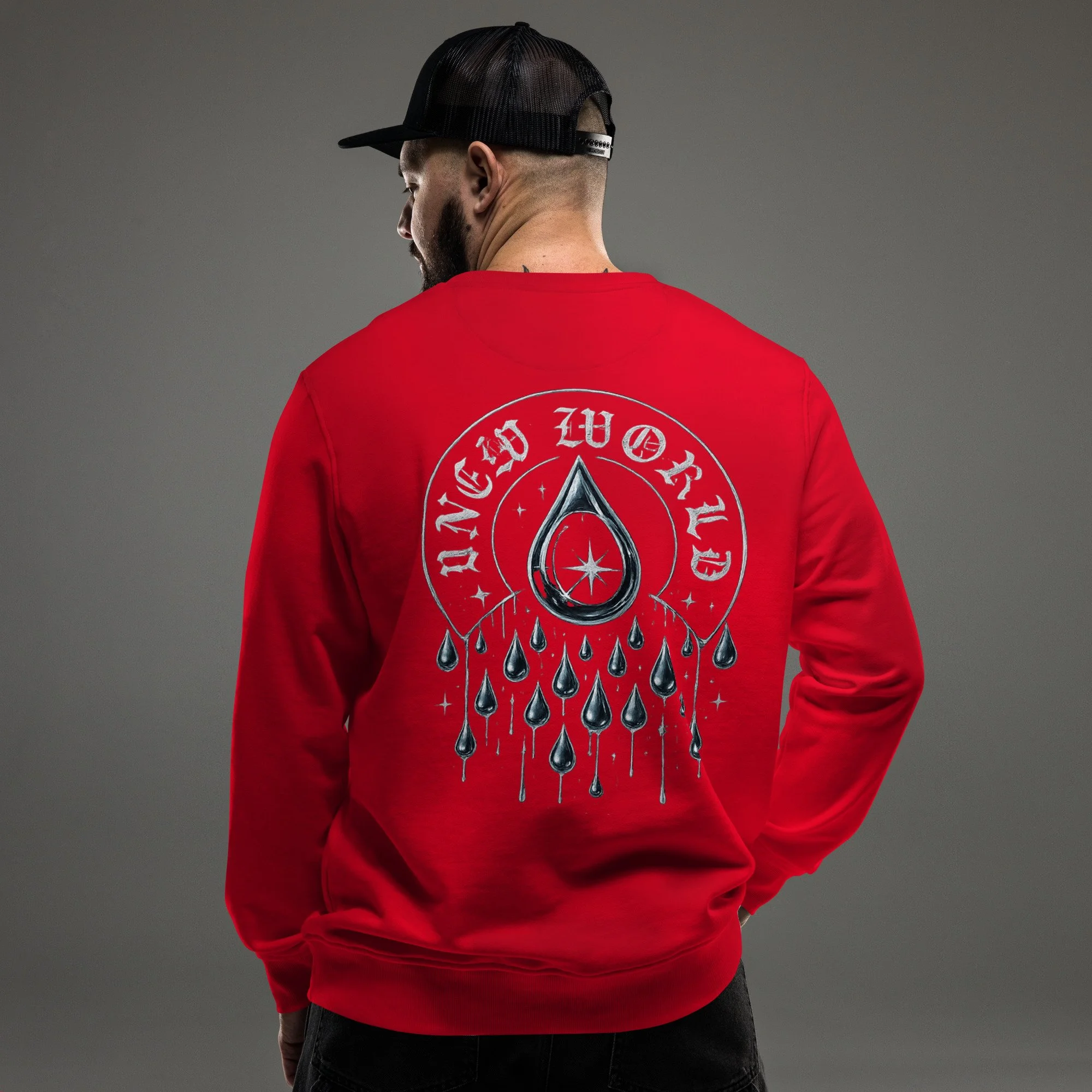 NEW WRLDxWorld “Raindrop Division” Sweatshirt – 444 Edition