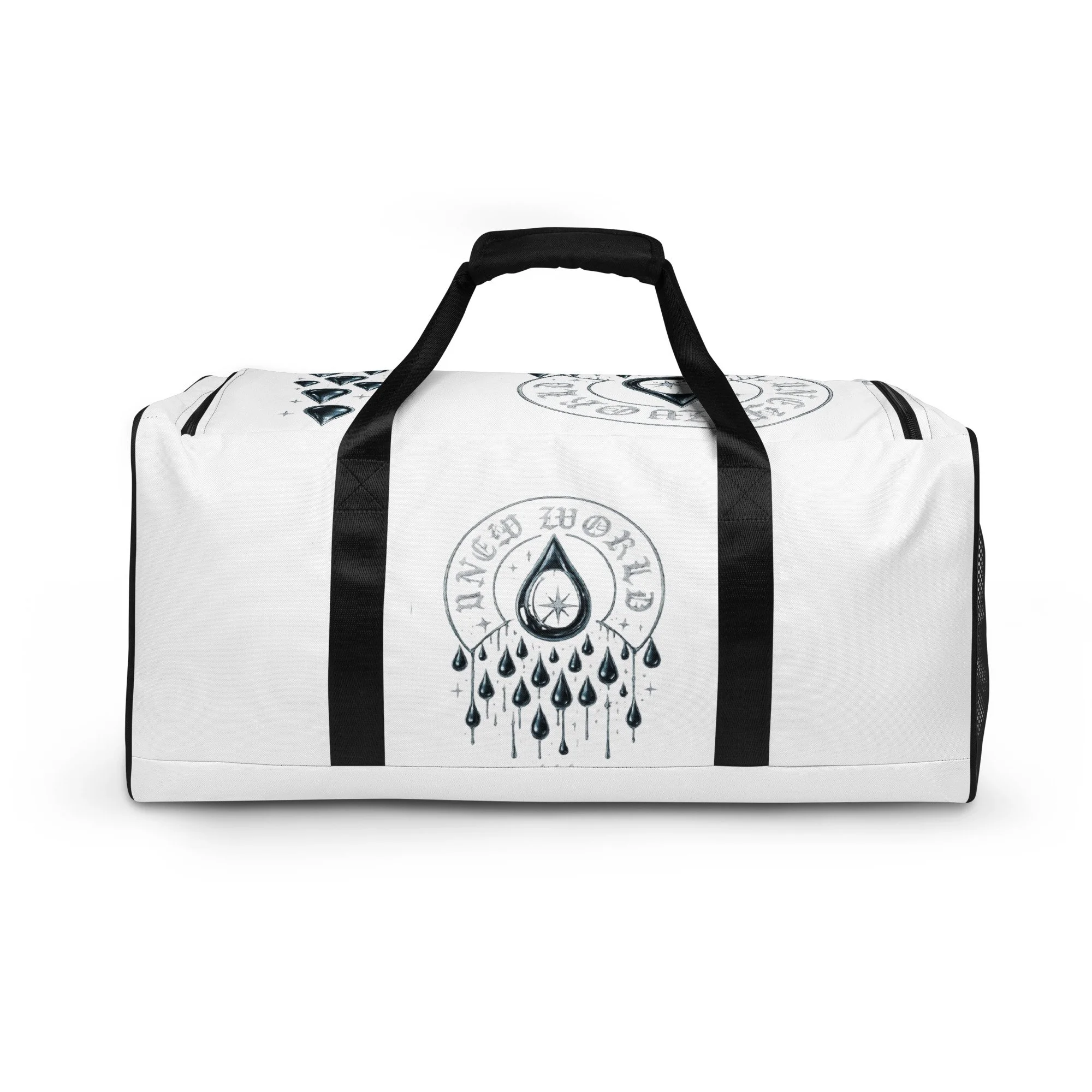 NEW WRLDxWorld “Raindrop Division” Duffel Bag – 444 Edition