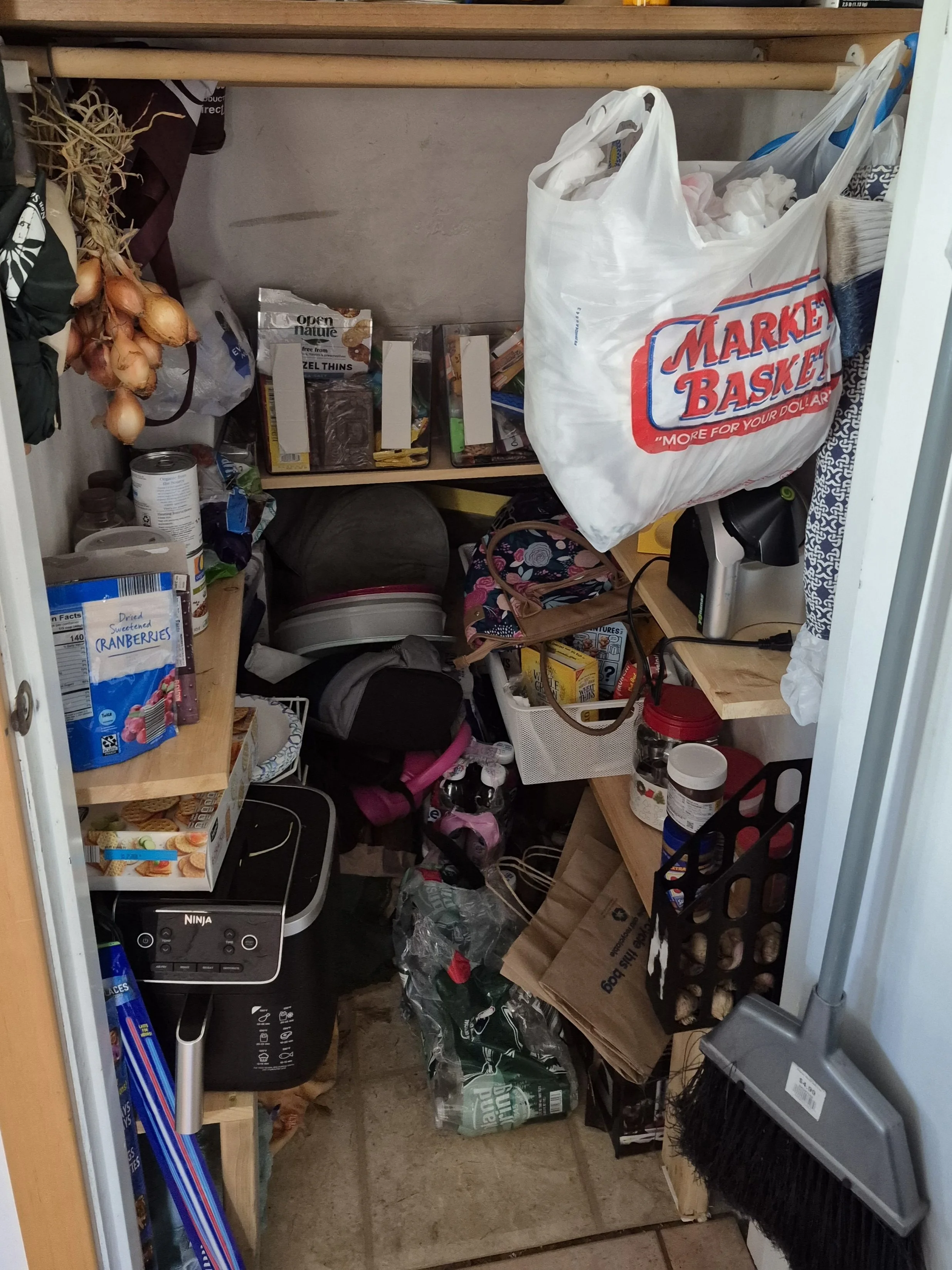 Pantry before