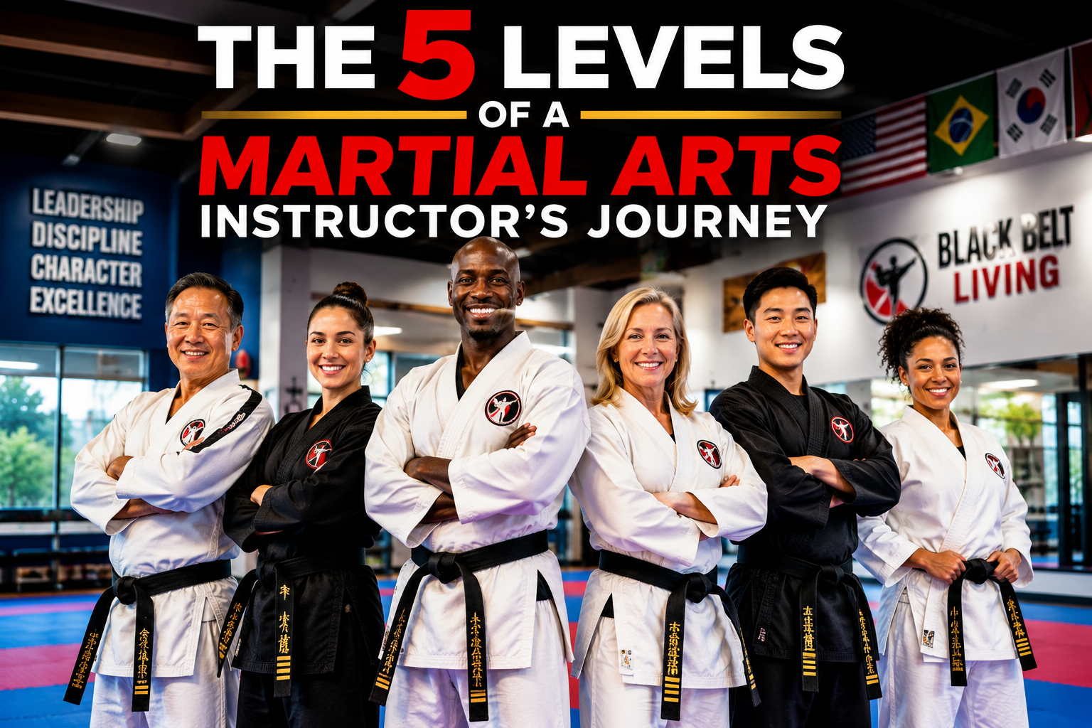 The 5 Levels of a Martial Arts Instructor's Journey