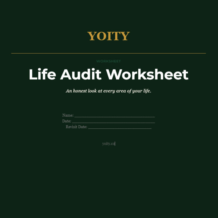 Life Audit Worksheet