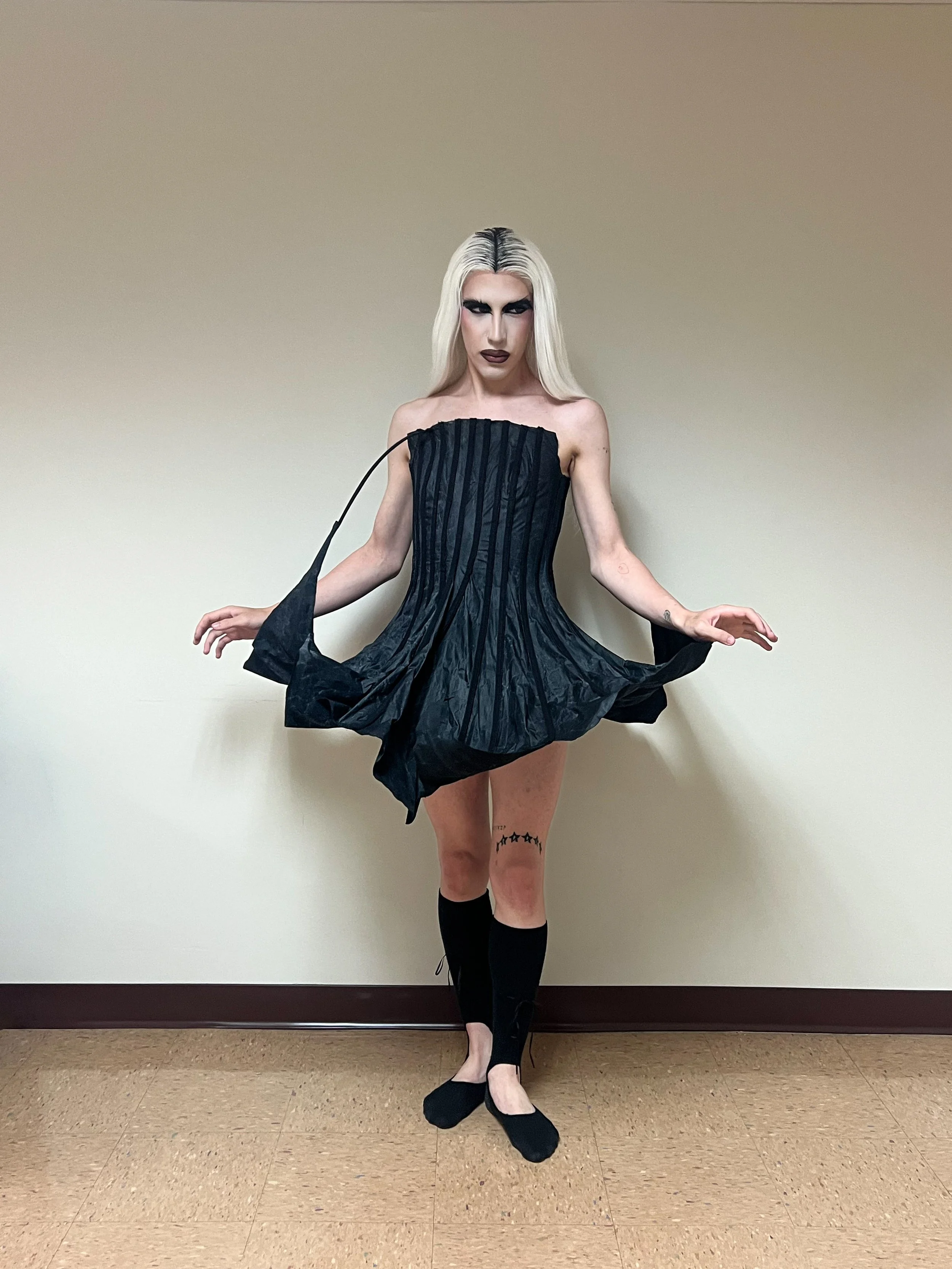 Angel’s Trumpet Dress (2026) | Extension of my Senior Thesis Collection at UW-Madison.