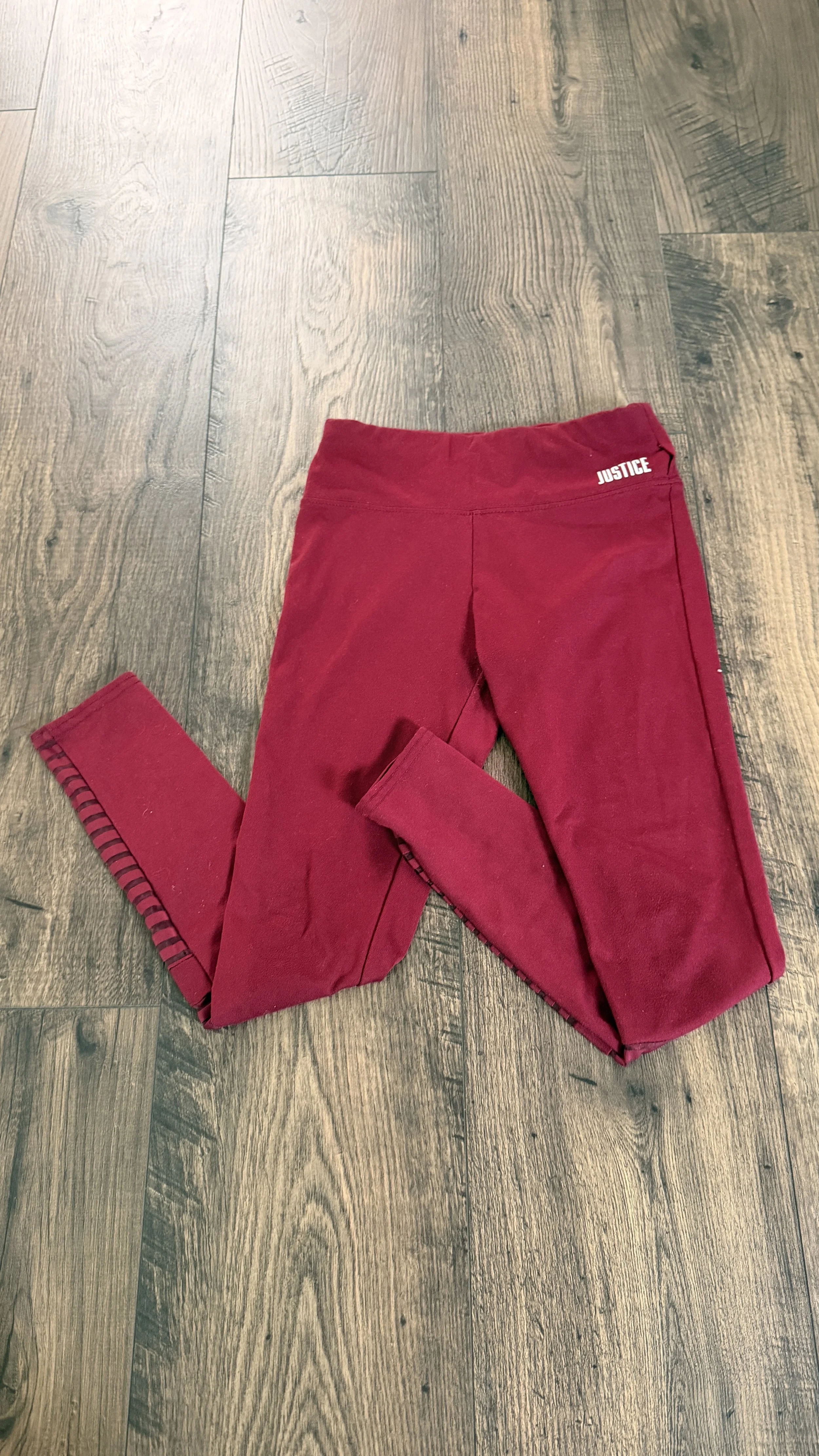 Leg Detail Leggings - Justice