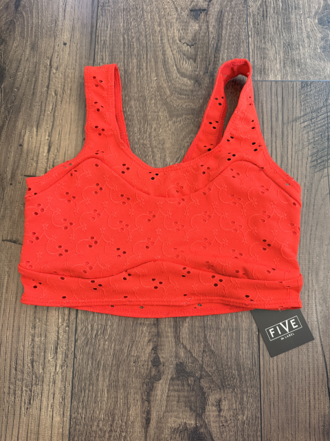 Inhale Eyelet Bra - FIVE