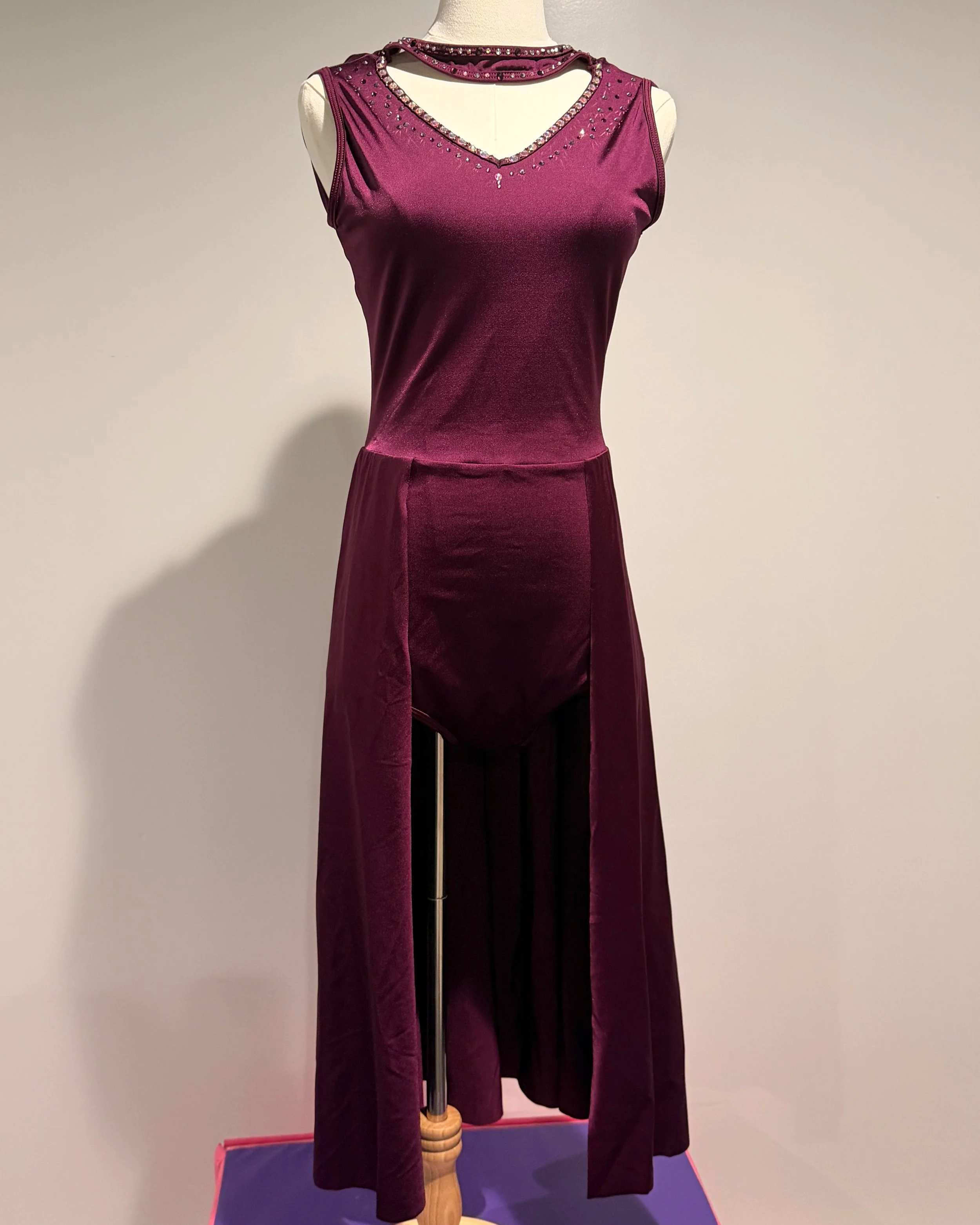Ladder-back Leotard Dress