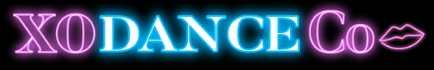 Neon sign reading 'XODANCE Co' with a lips symbol